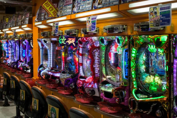Traditional pachinko venue
